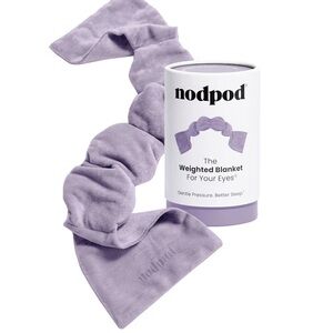 Nodpod Weighted Eye Blanket in Purple NIB